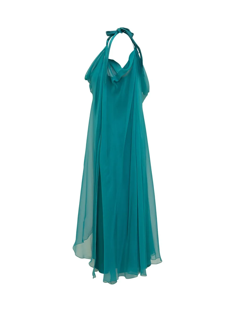 ALBERTA FERRETTI Silk Chiffon Dress