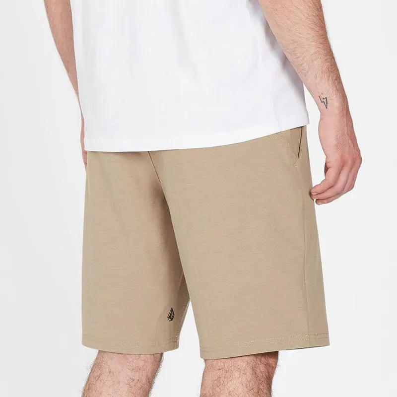 Bermuda Volcom: Slub Frickin CroSS Shred 20 (Khaki)
