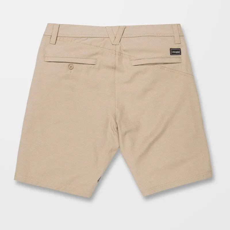 Bermuda Volcom: Slub Frickin CroSS Shred 20 (Khaki)
