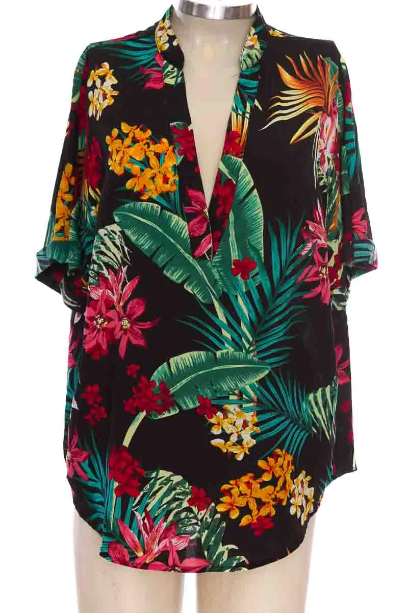 BLUSA COLOR NEGRO  SHEIN