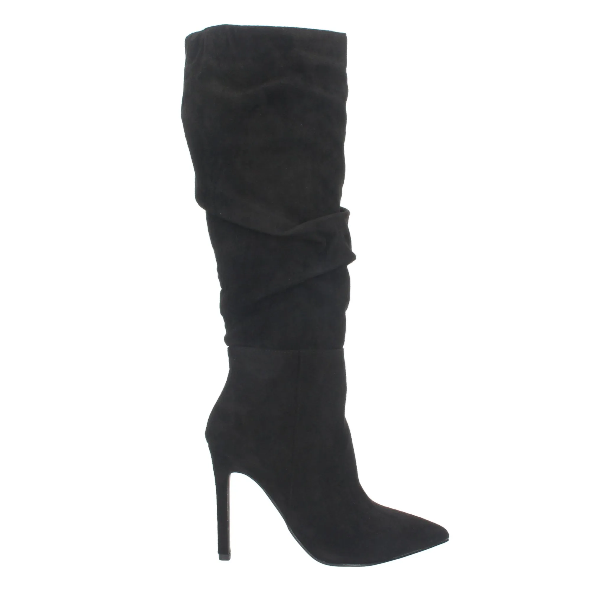 Botas de tacon de aguja mujer color negro