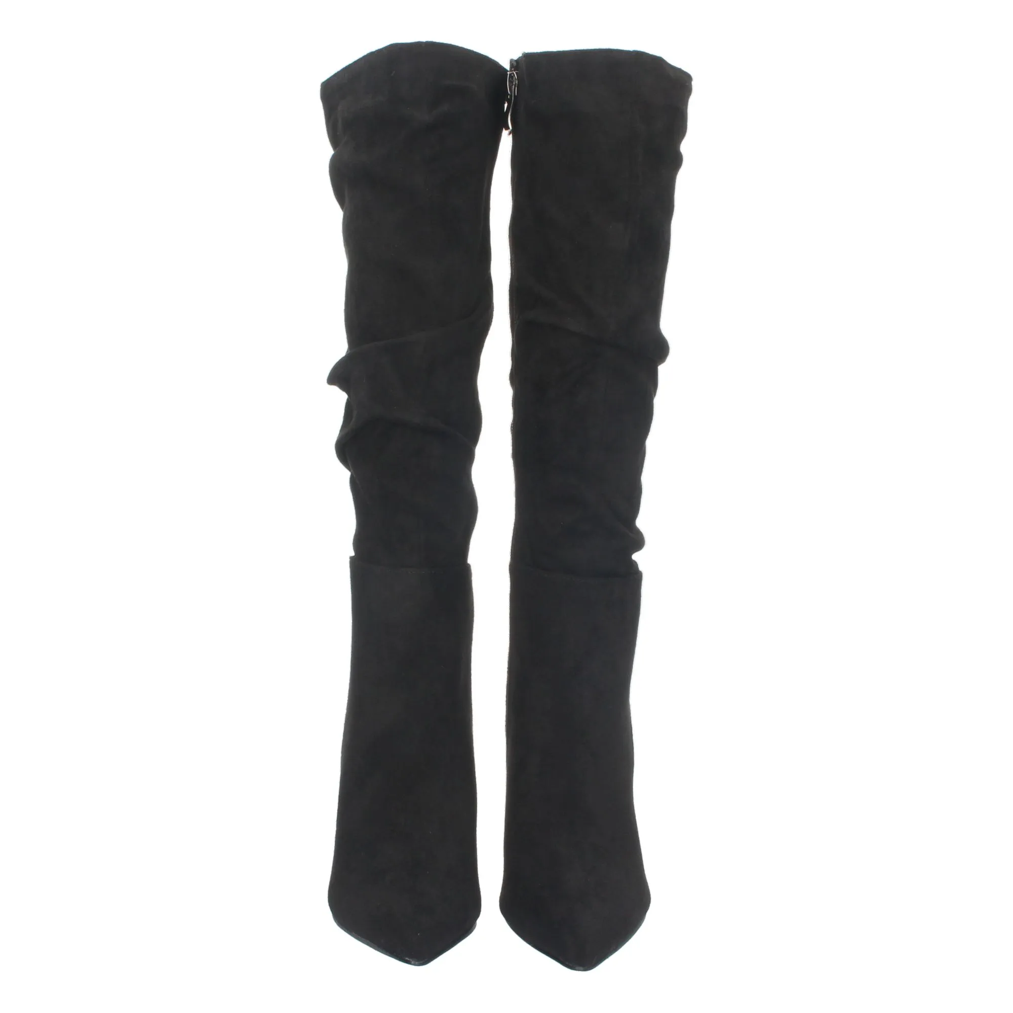 Botas de tacon de aguja mujer color negro