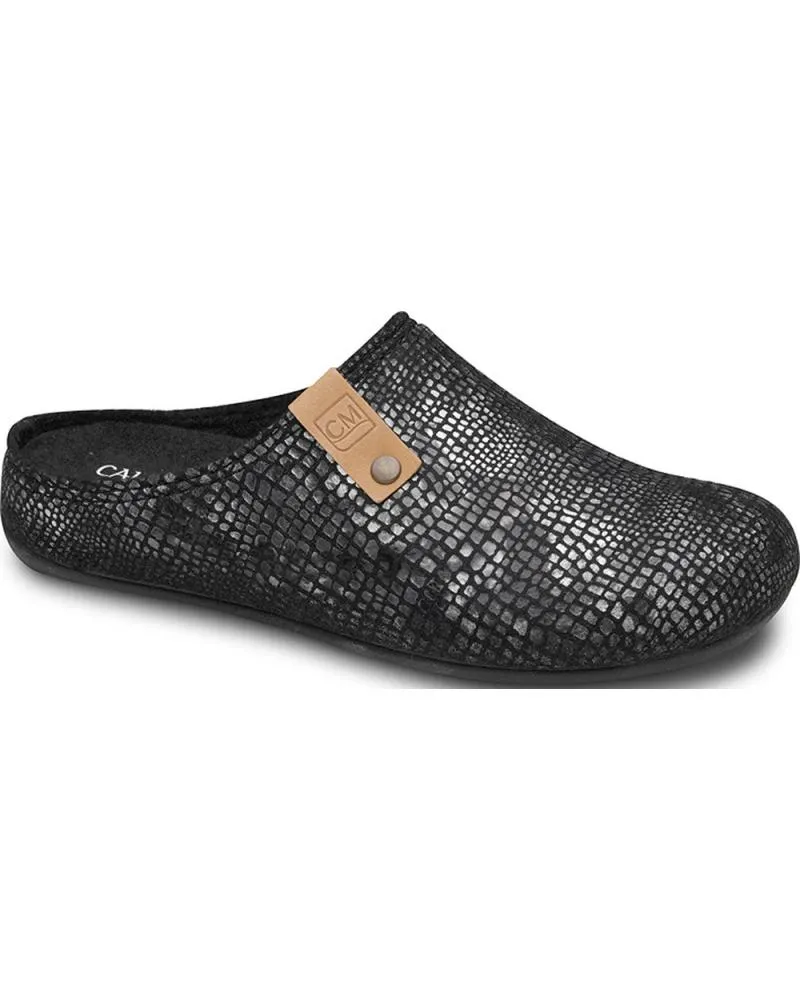 Calzado de casa CALZAMEDI  de Mujer ZAPATOS PARA IR POR CASA 6578  NEGRO