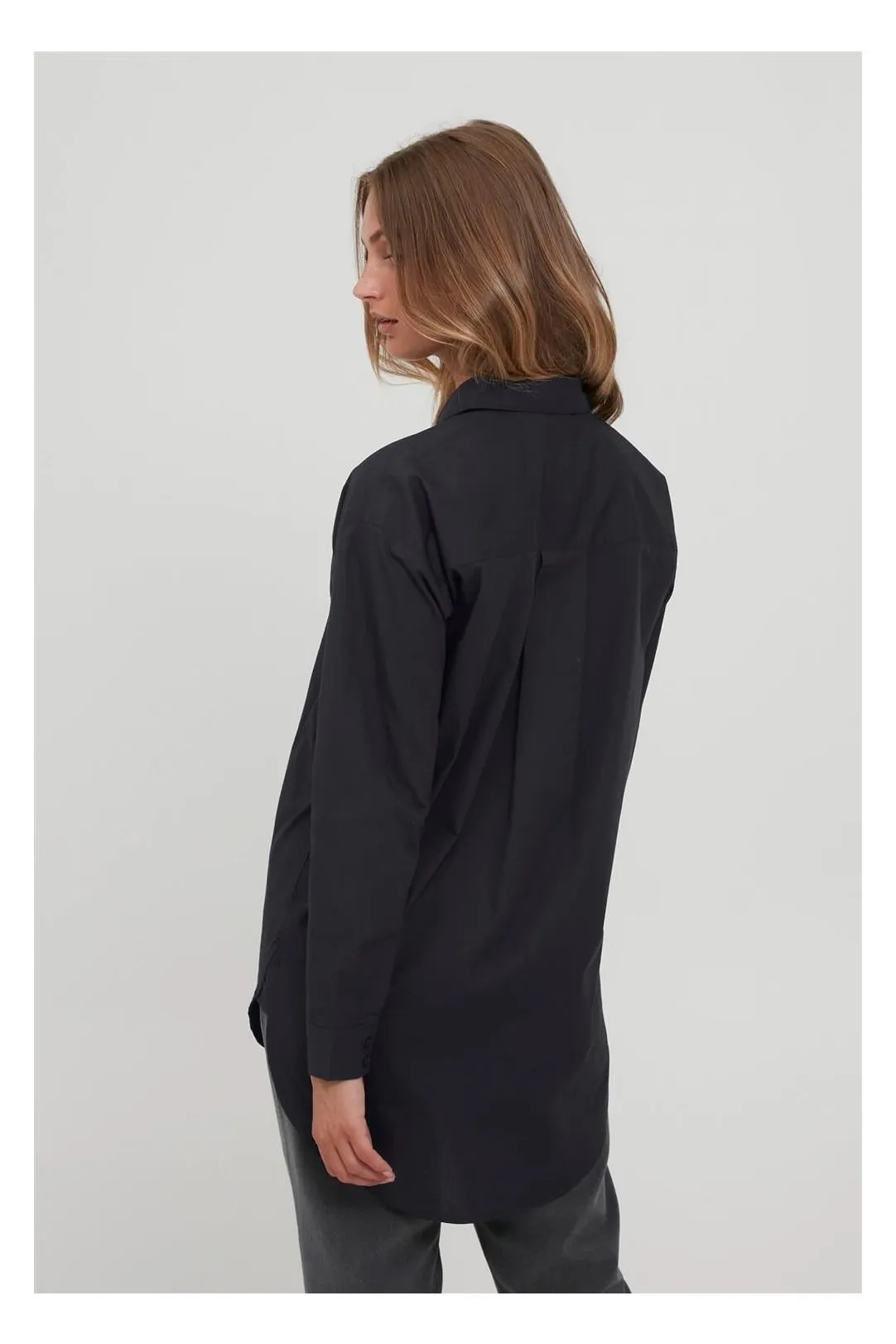 Camisa larga Bygamze negro