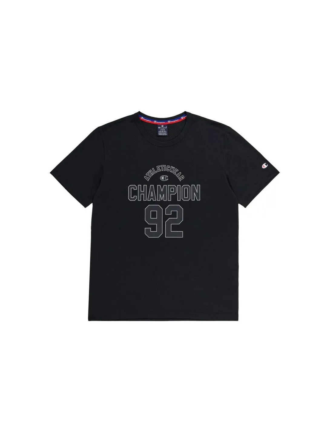 Camiseta Champion Crewneck Hombre Negro