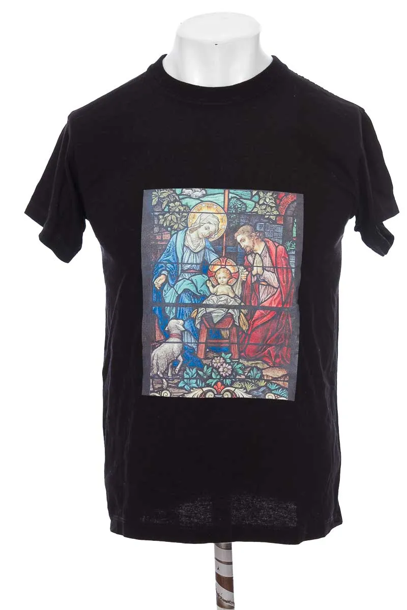 CAMISETA COLOR NEGRO  POSITEX