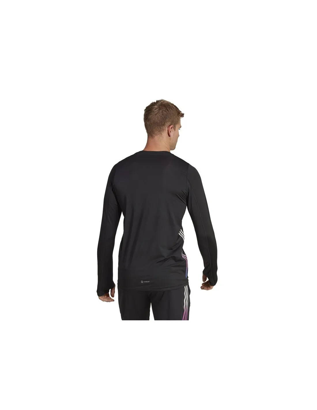 Camiseta de Running adidas Run Icons 3S Ls Hombre