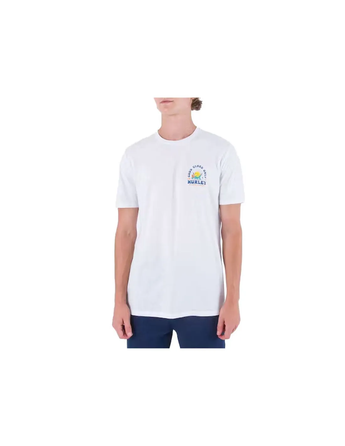 Camiseta Hurley Everday Vacation blanco Hombre
