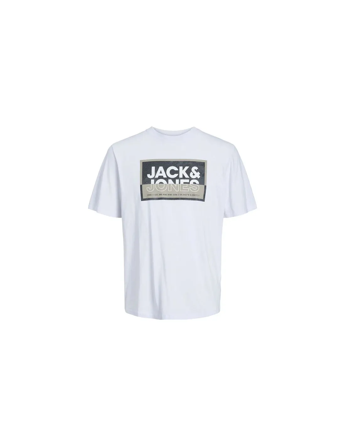 Camiseta Jack And Jones logan Hombre Blanco
