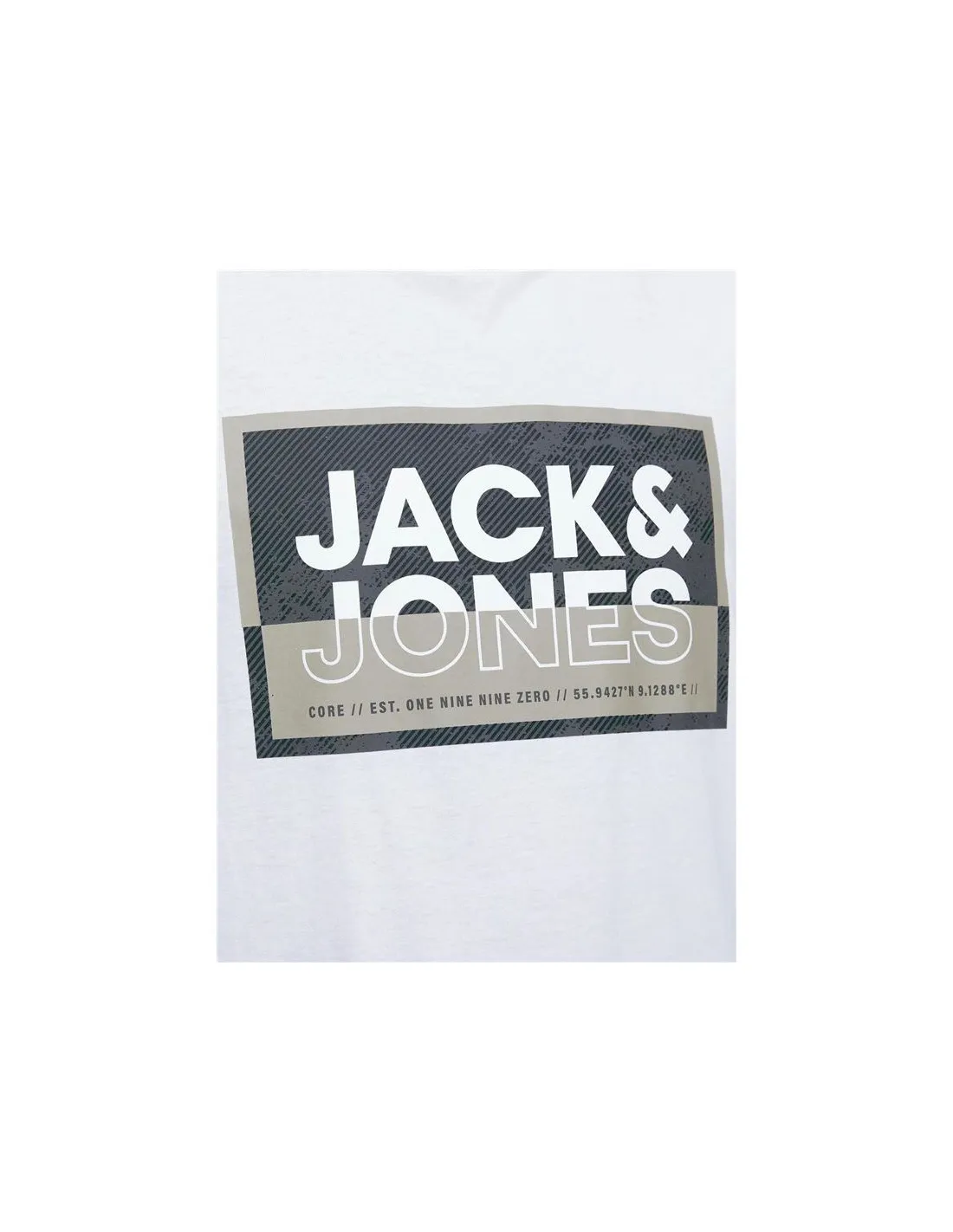 Camiseta Jack And Jones logan Hombre Blanco