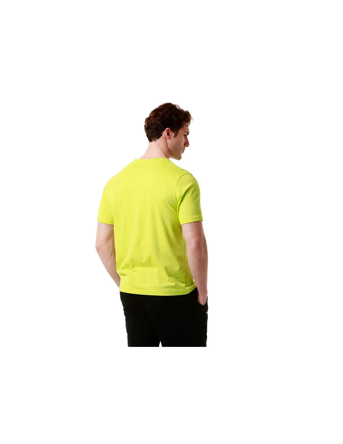 Camiseta Kappa Fario Graphik Amarillo Hombre