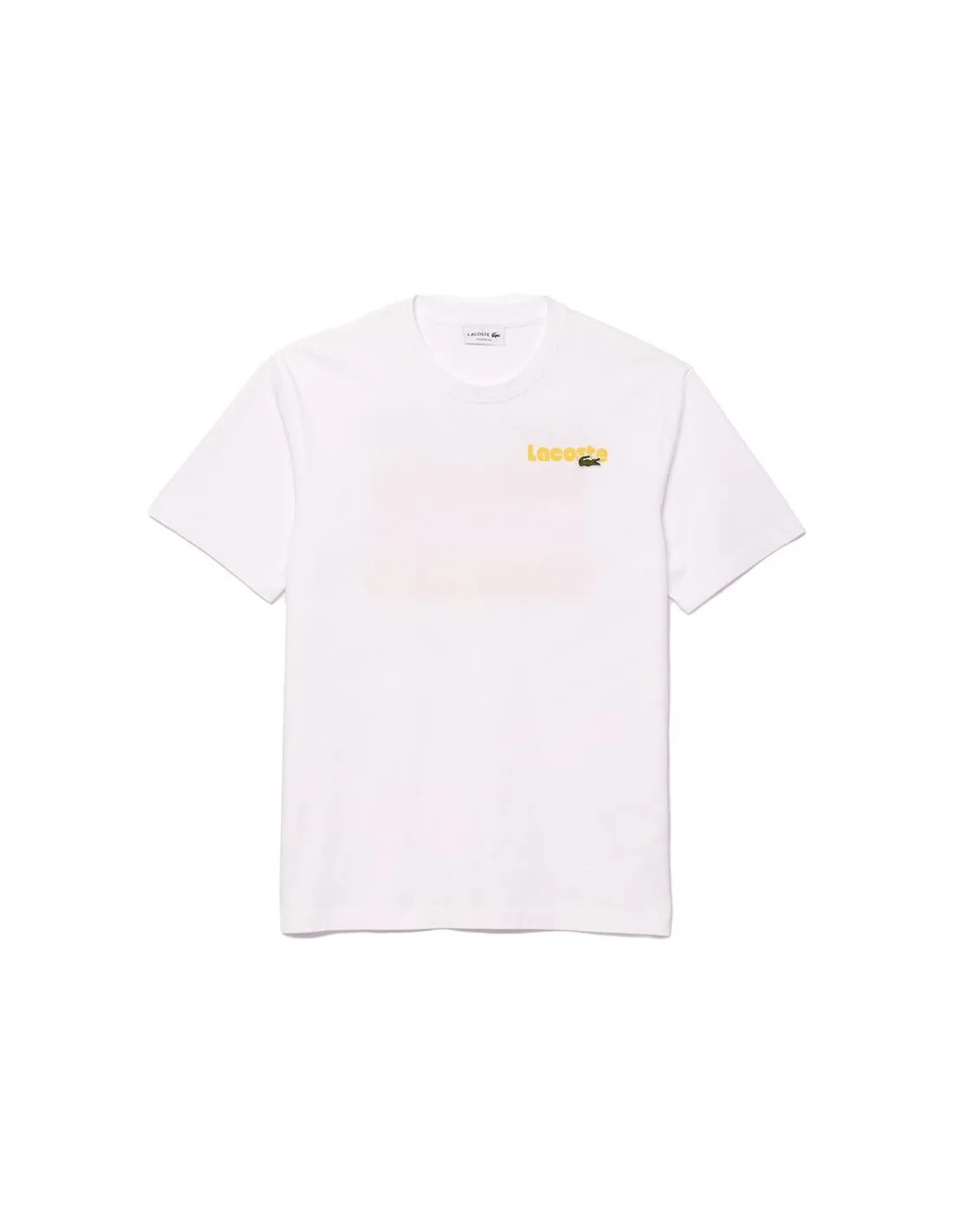 Camiseta Lacoste Cols Roules Hombre Blanco