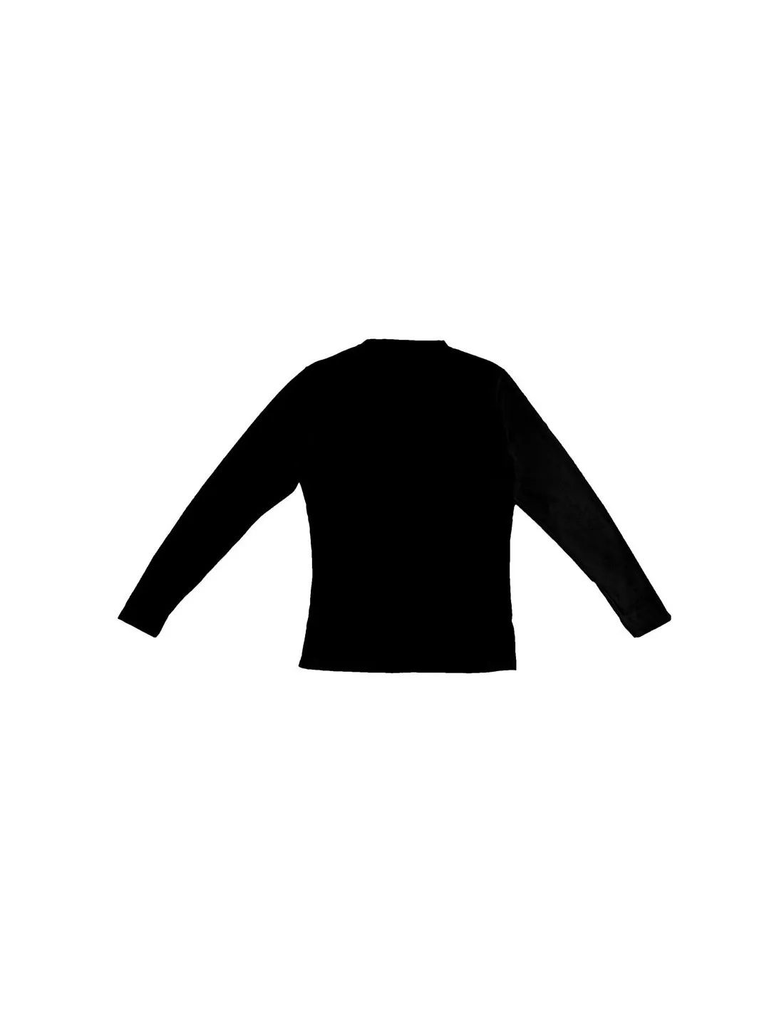 Camiseta Térmica de Montaña Joluvi Manga Larga Negro