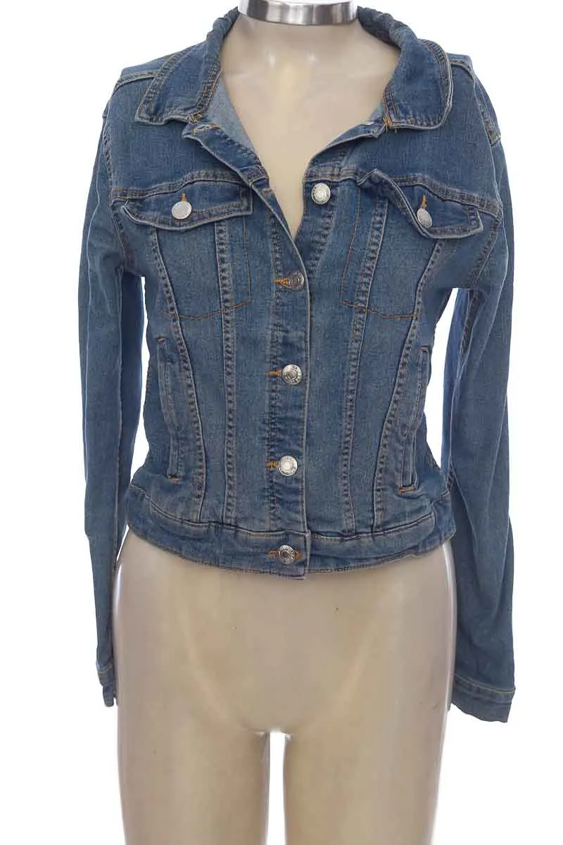 CHAQUETA / ABRIGO COLOR AZUL  PULL &AMP; BEAR