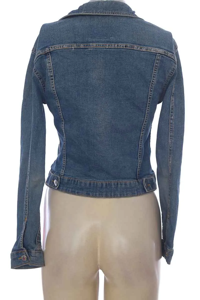 CHAQUETA / ABRIGO COLOR AZUL  PULL &AMP; BEAR