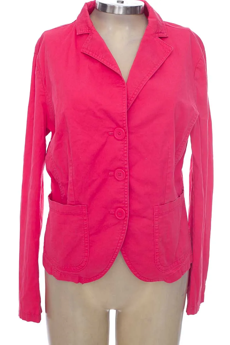 CHAQUETA / ABRIGO COLOR FUCSIA  UNITED COLORS OF BENETTON