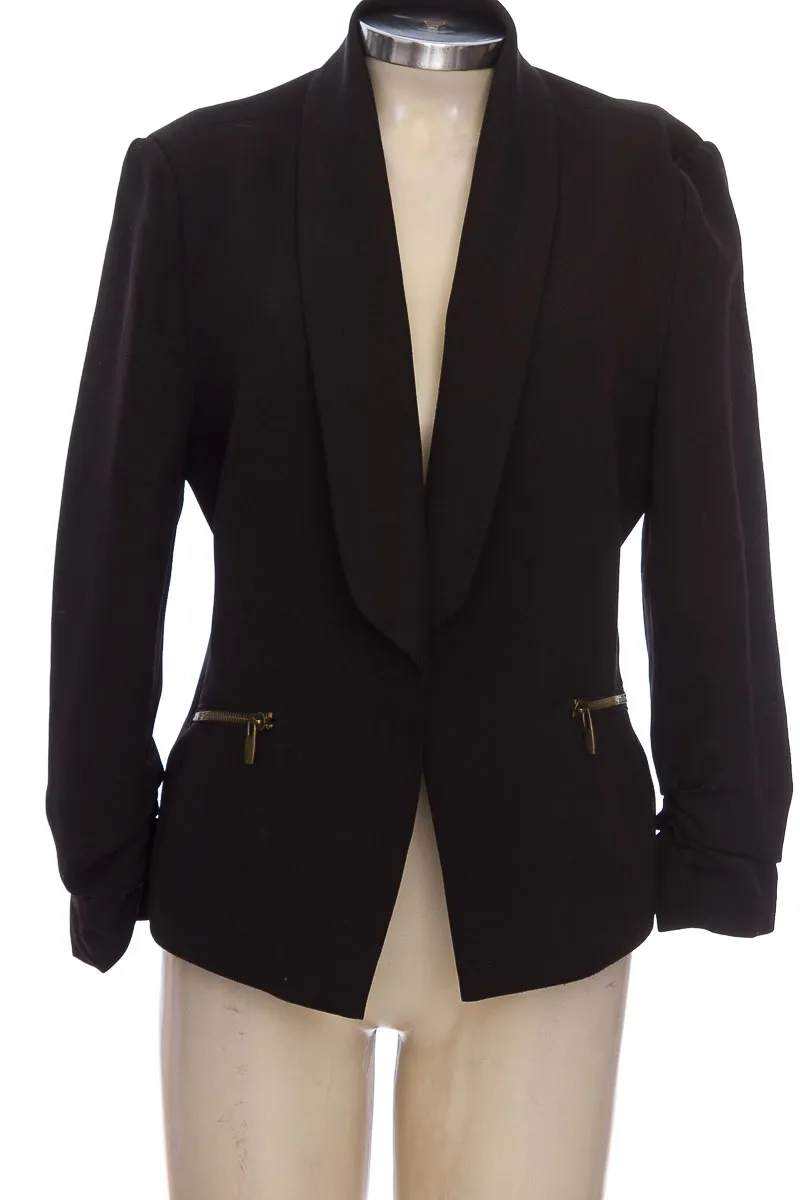 CHAQUETA / ABRIGO COLOR NEGRO  L&AMP;H