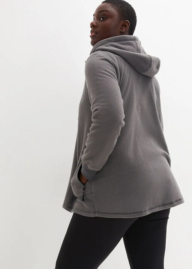 Chaqueta polar pizarra
