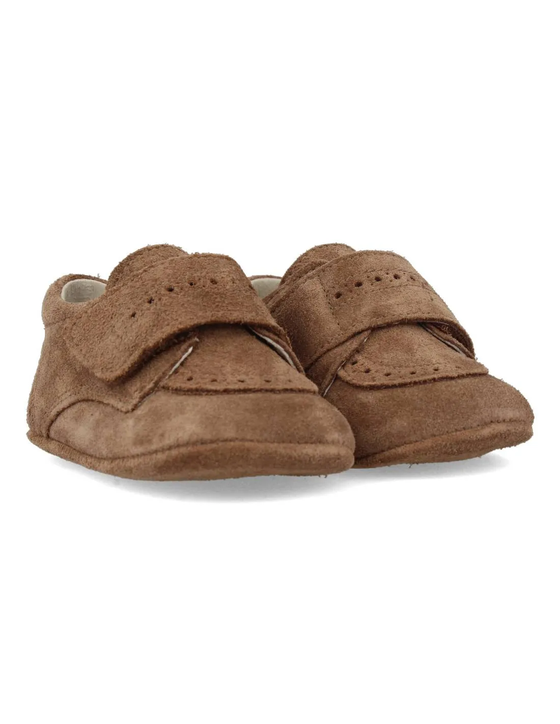 CHUCHES  ZAPATITO VELCRO SERRAJE VISóN