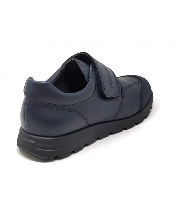 COLEGIAL NIÑO PIEL PABLOSKY VELCRO AZUL (talla desde la 35 hasta la 40)