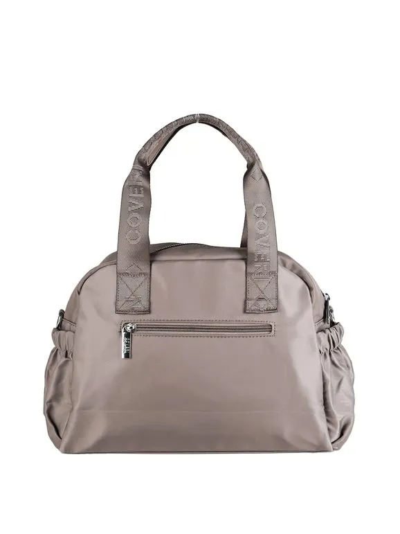 Coveri Collection Maleta superior de nailon para mujer