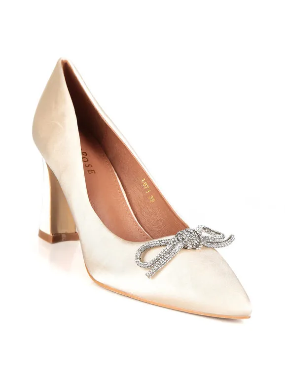 Dame Rose Escote de mujer con lazo