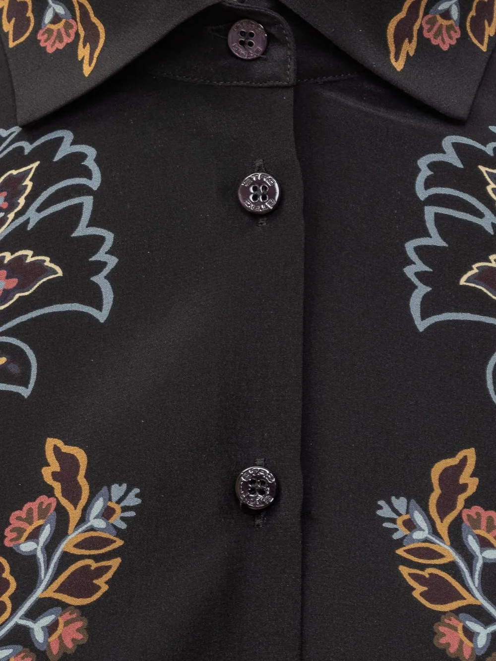 ETRO Silk Shirt with Floral Print