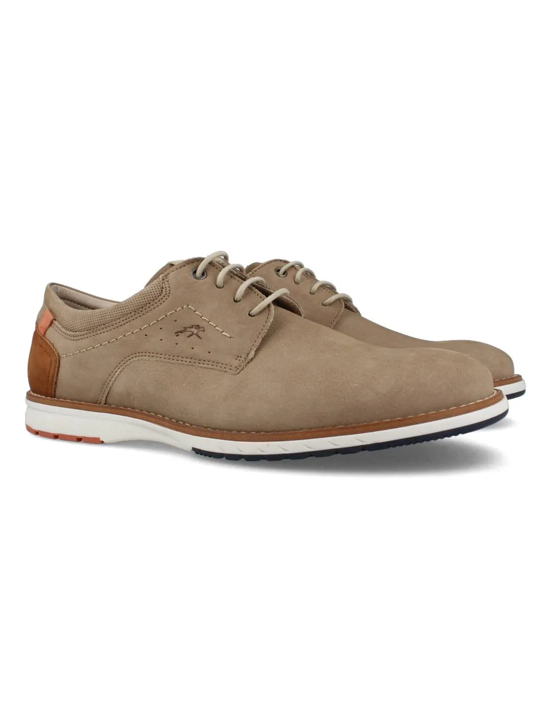FLUCHOS  ZAPATO CASUAL CORDONES DELBUCK MARMOTA