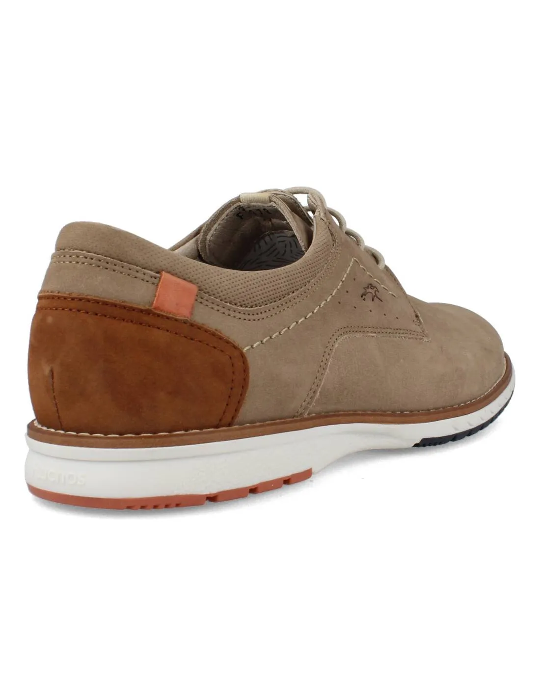 FLUCHOS  ZAPATO CASUAL CORDONES DELBUCK MARMOTA