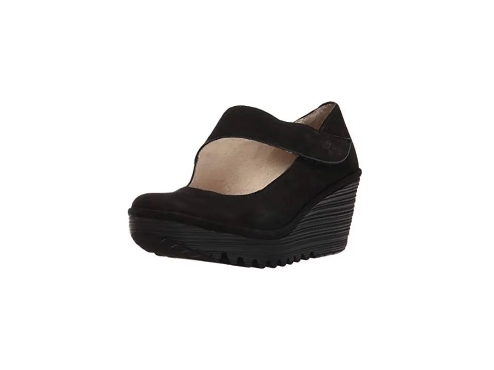 Fly London Yasi negro, Zapatos para Mujer