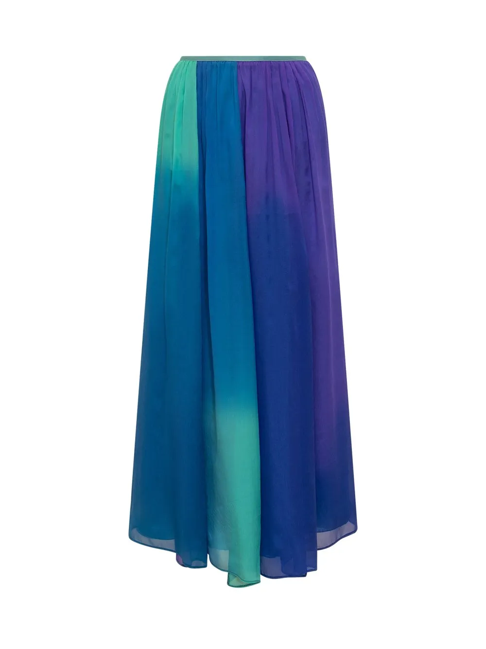 FORTEFORTE SILK SHADED SKIRT