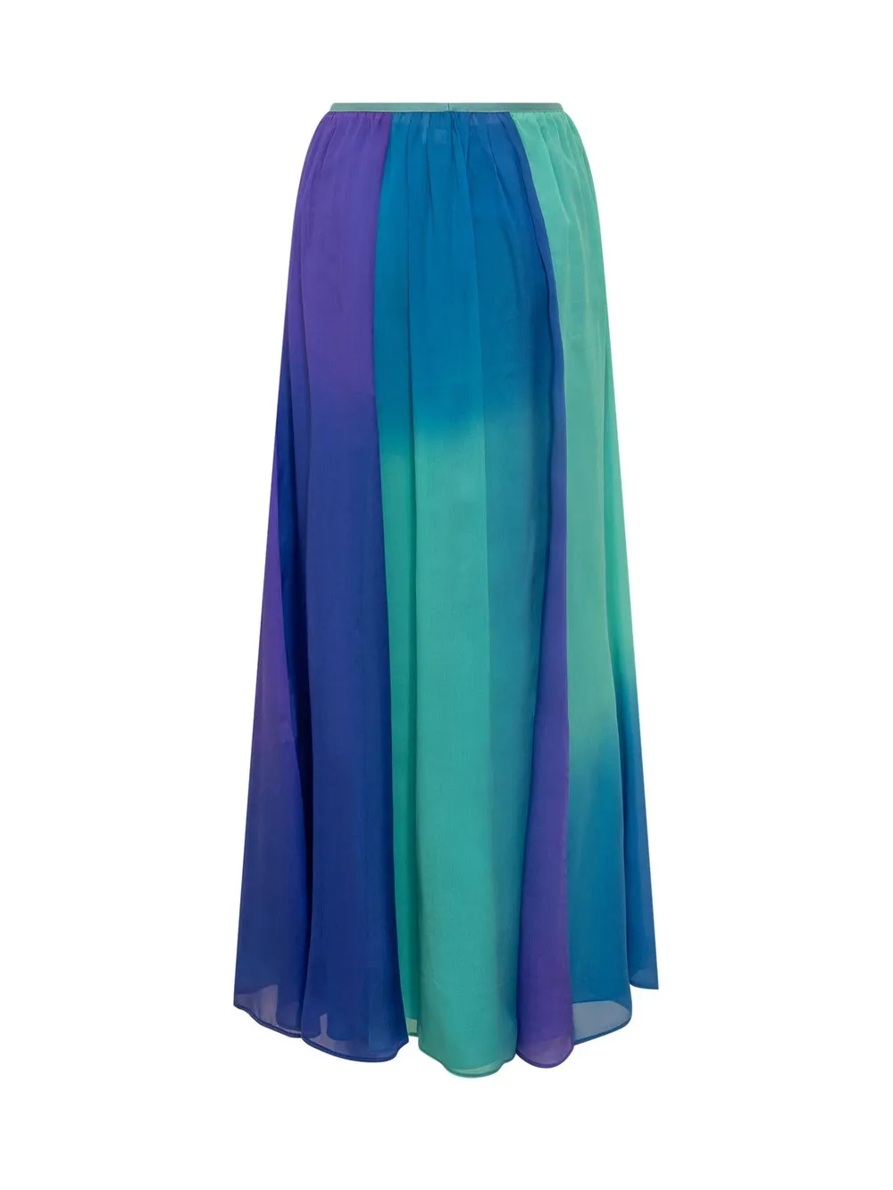 FORTEFORTE SILK SHADED SKIRT
