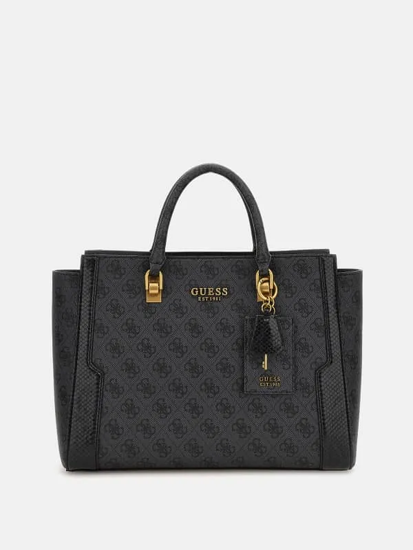 GUESS Ajiona 4G Logo Handbag