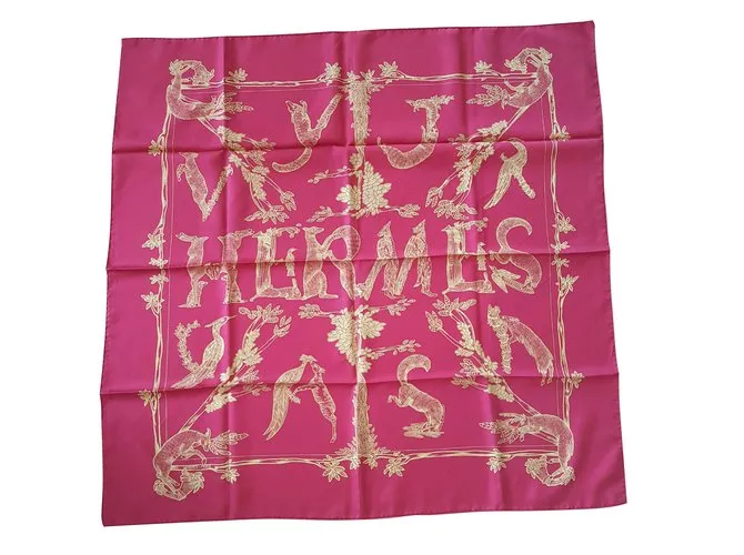 Hermès Les animaux de la foret Multicolor 