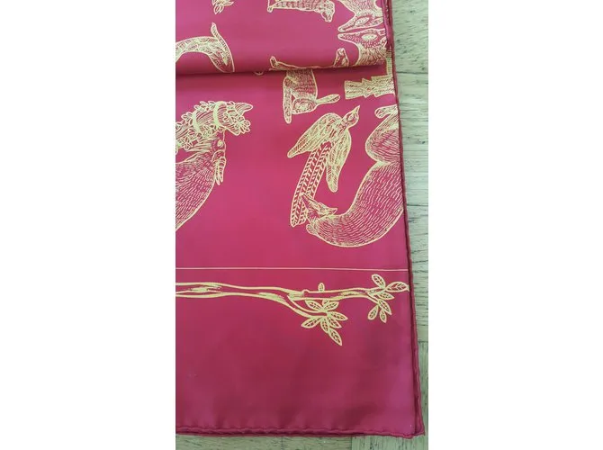 Hermès Les animaux de la foret Multicolor 