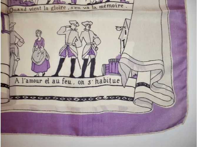Hermès Les PROVERBES sont la SAGESSE des NATIONS d'après Granville Multicolor 