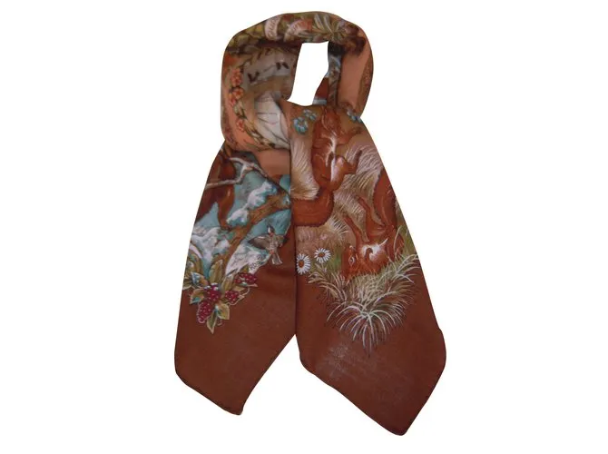 Hermès Les quatres saisons Castaño 