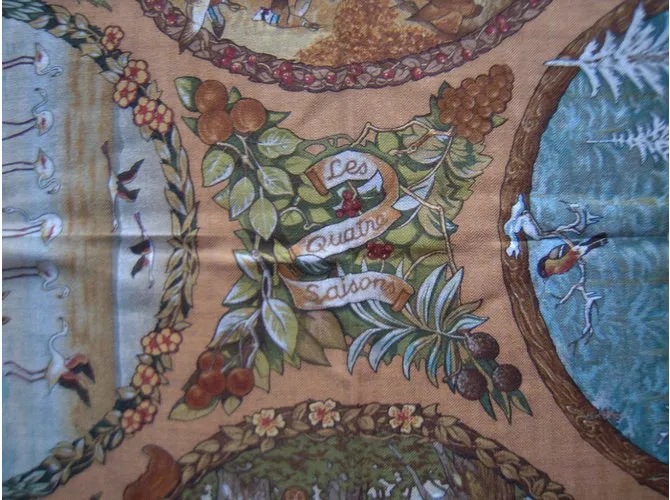 Hermès Les quatres saisons Castaño 