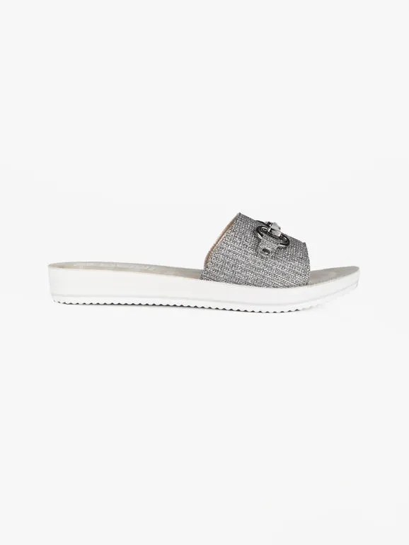 Inblu Babuchas de mujer con purpurina