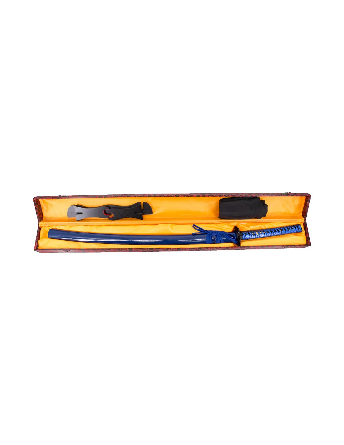 Katana de práctica básica color Azul con caja