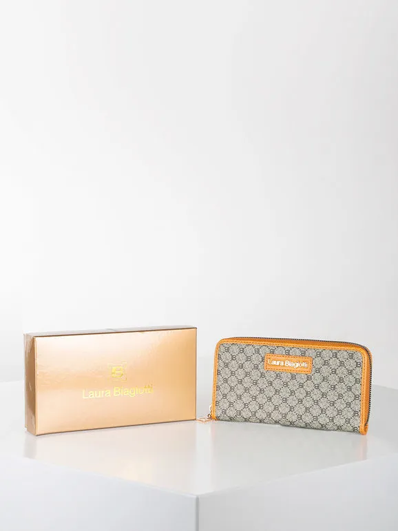 Laura Biagiotti Billetero mujer rectangular estampado