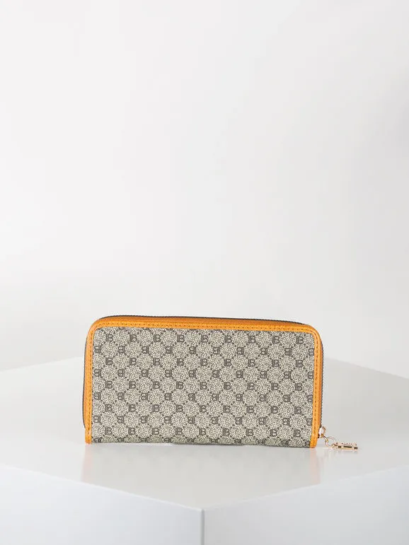 Laura Biagiotti Billetero mujer rectangular estampado