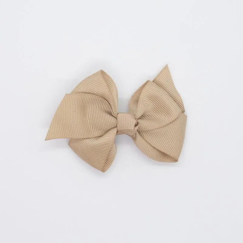 Lazo nudo grosgrain camel