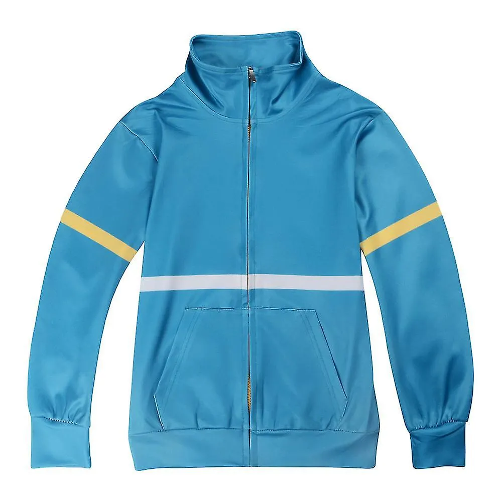 MAX CHAQUETA DE MANGA LARGA  ABRIGO DEPORTIVO CASUAL RETRO PARA NIñOS COSPLAY COSTUME ROPA DE ABRIGO