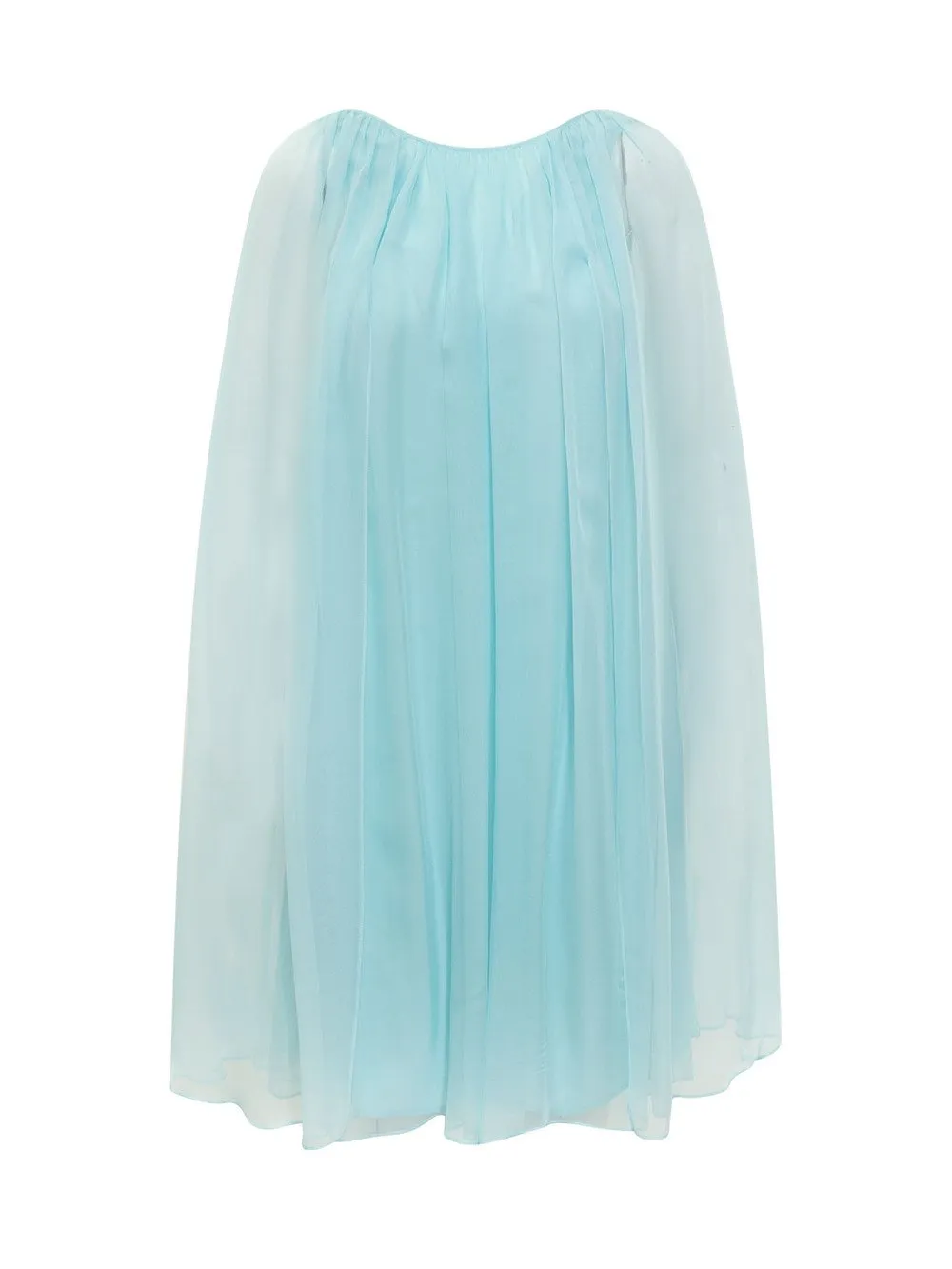MAX MARA PIANOFORTE Silk Footing Dress