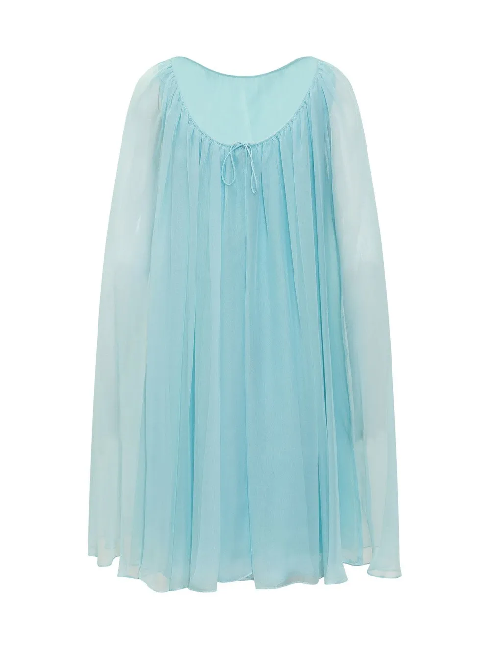 MAX MARA PIANOFORTE Silk Footing Dress