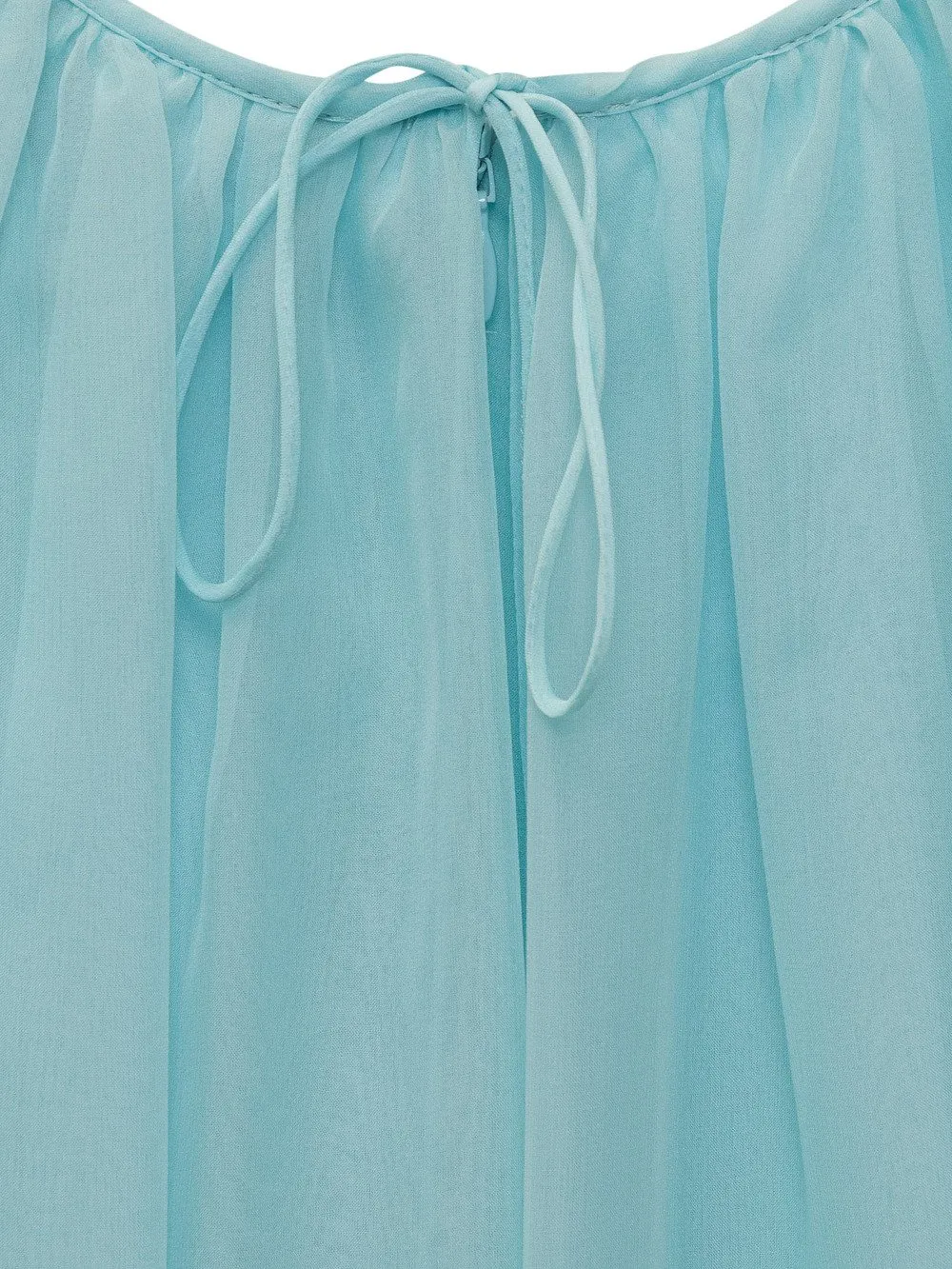 MAX MARA PIANOFORTE Silk Footing Dress