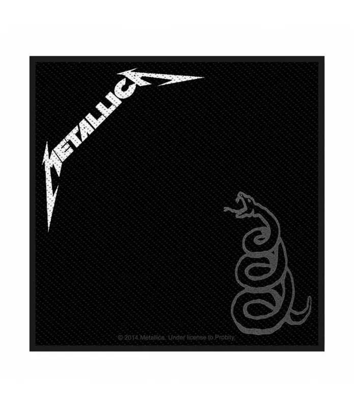 METALLICA Patch Black Album Parche licencia oficial SP2746