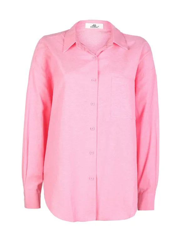 Mochy Maxicamisa de mujer oversize de algodón
