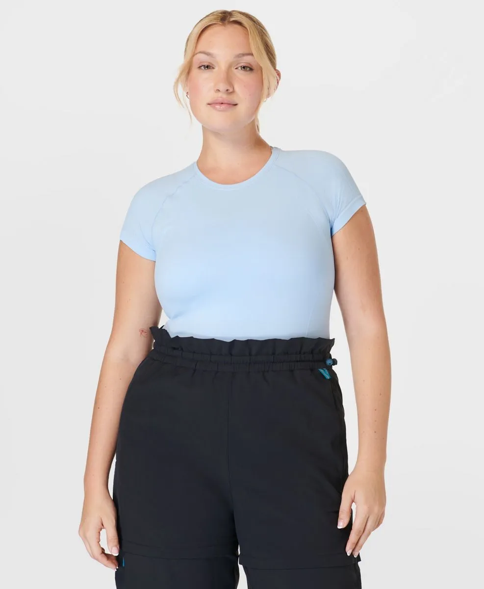 MUJER ASCEND ATHLETE SEAMLESS WORKOUT TSHIRT X SWEATY BETTY